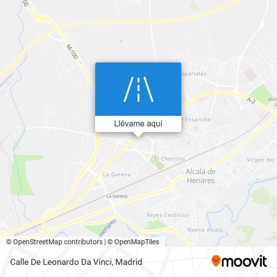 Mapa Calle De Leonardo Da Vinci