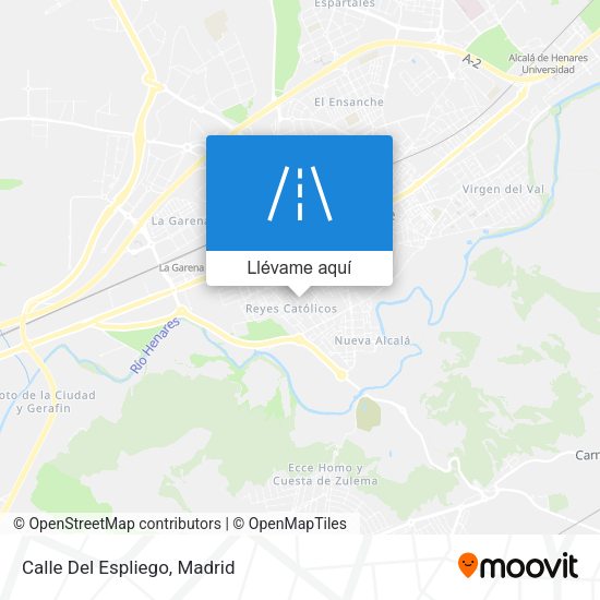 Mapa Calle Del Espliego