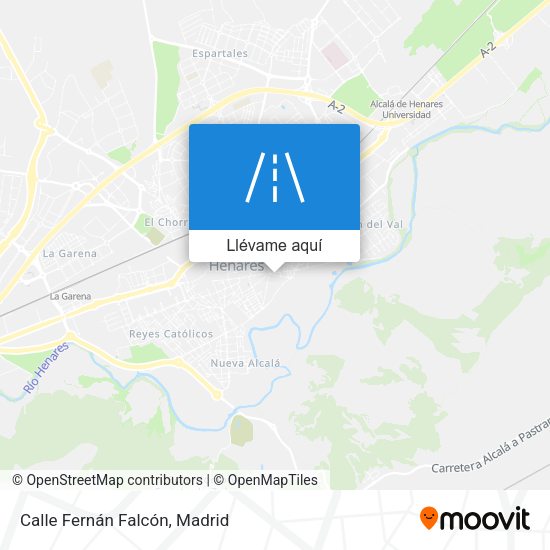 Mapa Calle Fernán Falcón
