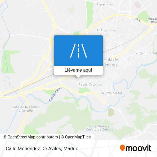 Mapa Calle Menéndez De Avilés