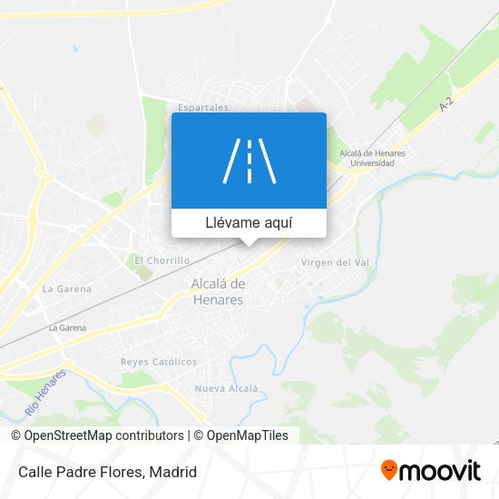 Mapa Calle Padre Flores
