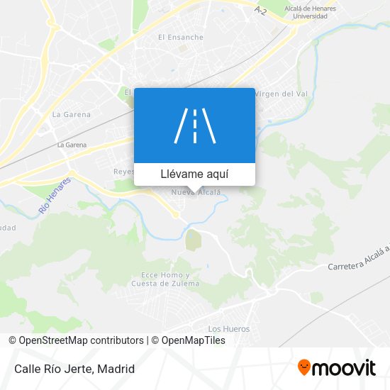 Mapa Calle Río Jerte