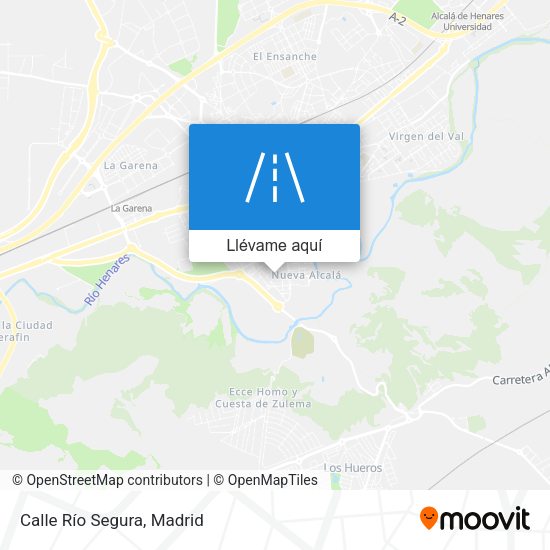 Mapa Calle Río Segura