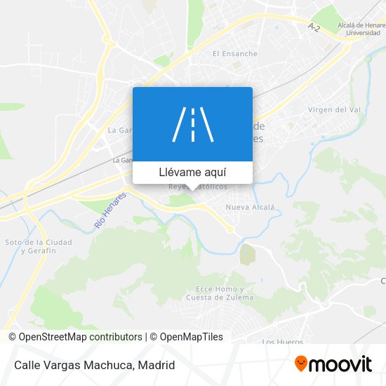 Mapa Calle Vargas Machuca
