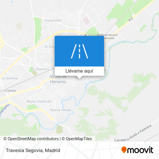 Mapa Travesía Segovia