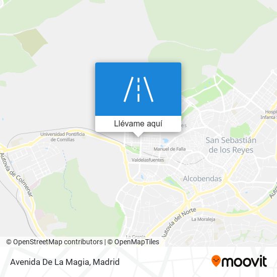 Mapa Avenida De La Magia