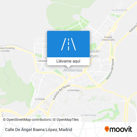 Mapa Calle De Ángel Baena López