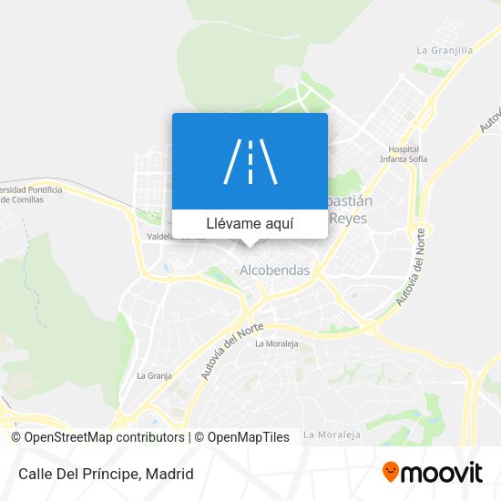 Mapa Calle Del Príncipe