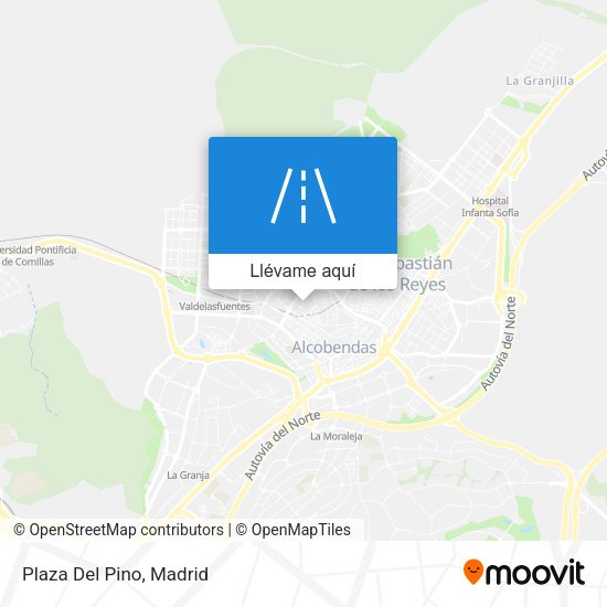 Mapa Plaza Del Pino