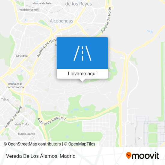 Mapa Vereda De Los Álamos
