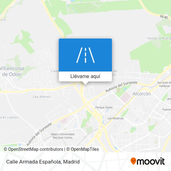 Mapa Calle Armada Española