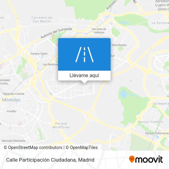 Mapa Calle Participación Ciudadana