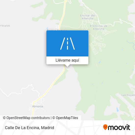 Mapa Calle De La Encina