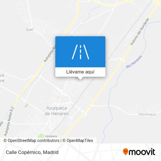 Mapa Calle Copérnico