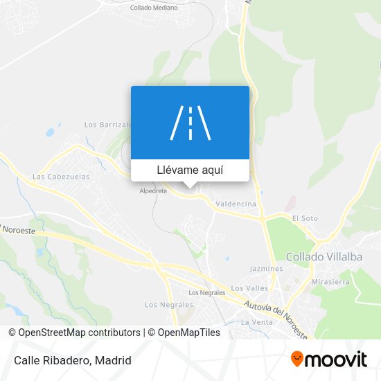 Mapa Calle Ribadero