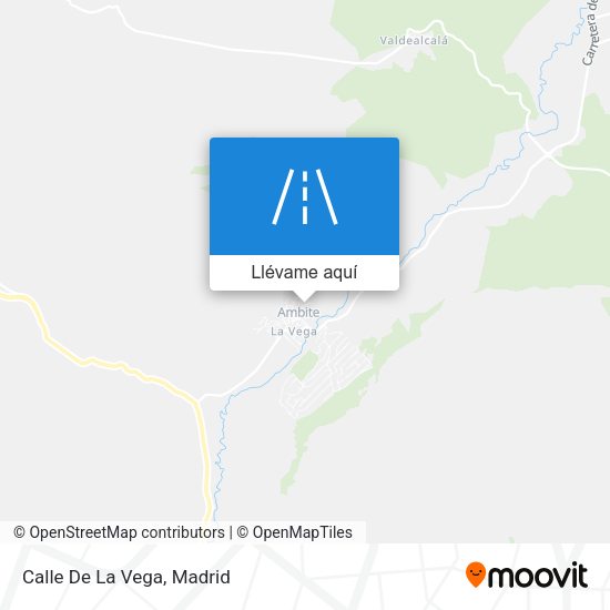 Mapa Calle De La Vega