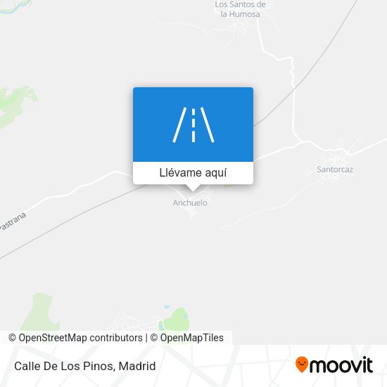 Mapa Calle De Los Pinos