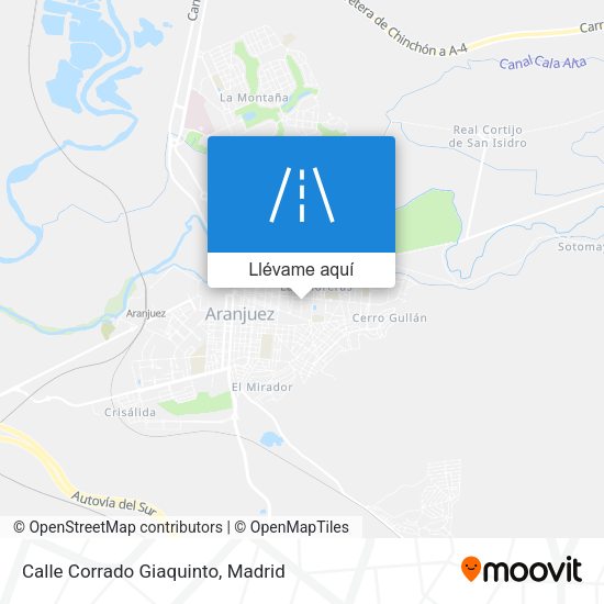 Mapa Calle Corrado Giaquinto