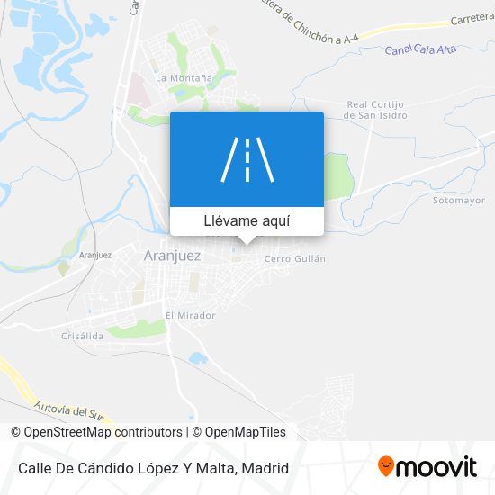 Mapa Calle De Cándido López Y Malta