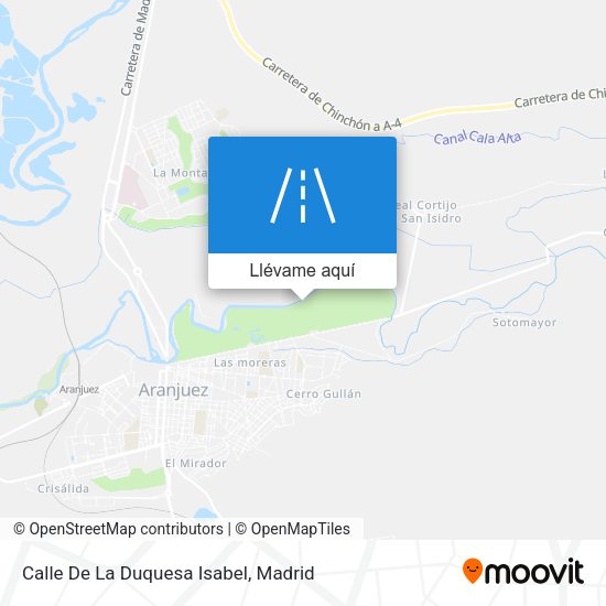 Mapa Calle De La Duquesa Isabel