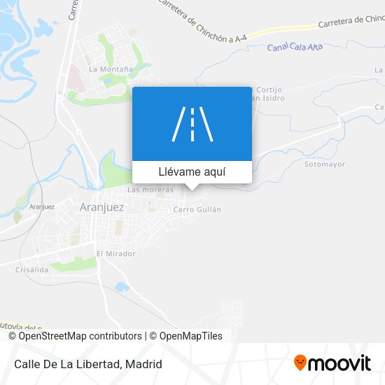 Mapa Calle De La Libertad