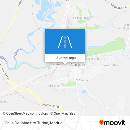 Mapa Calle Del Maestro Turina