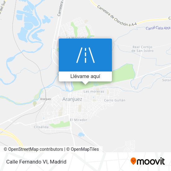 Mapa Calle Fernando VI