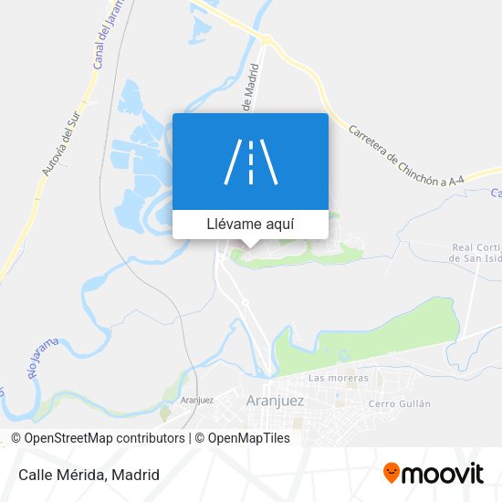 Mapa Calle Mérida