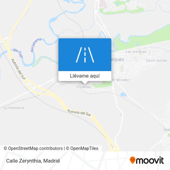 Mapa Calle Zerynthia
