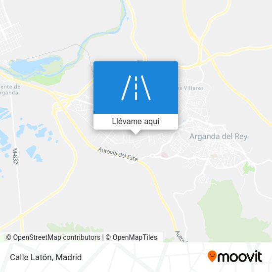 Mapa Calle Latón