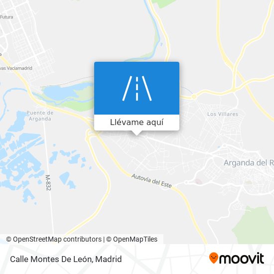 Mapa Calle Montes De León