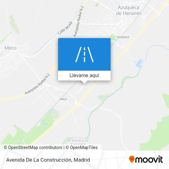 Mapa Avenida De La Construcción