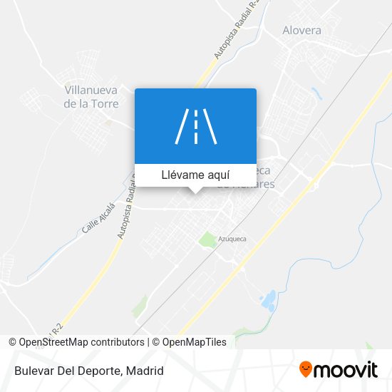 Mapa Bulevar Del Deporte