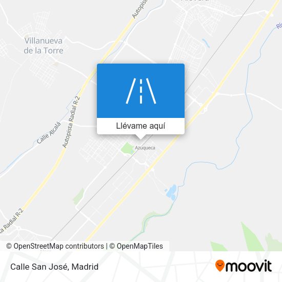 Mapa Calle San José
