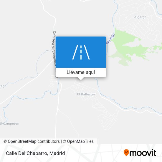 Mapa Calle Del Chaparro