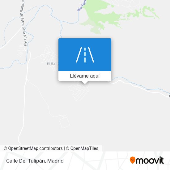 Mapa Calle Del Tulipán