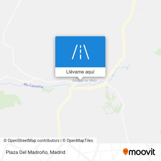 Mapa Plaza Del Madroño