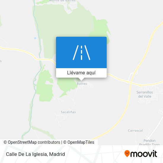 Mapa Calle De La Iglesia