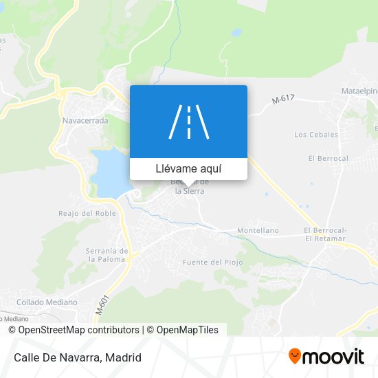 Mapa Calle De Navarra