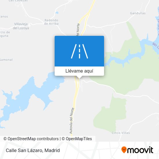 Mapa Calle San Lázaro