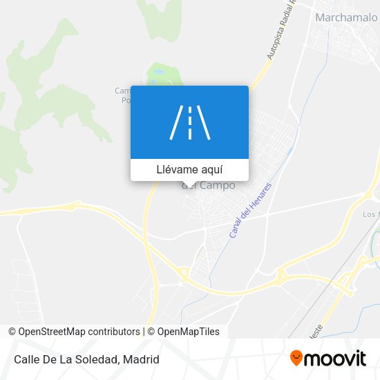 Mapa Calle De La Soledad