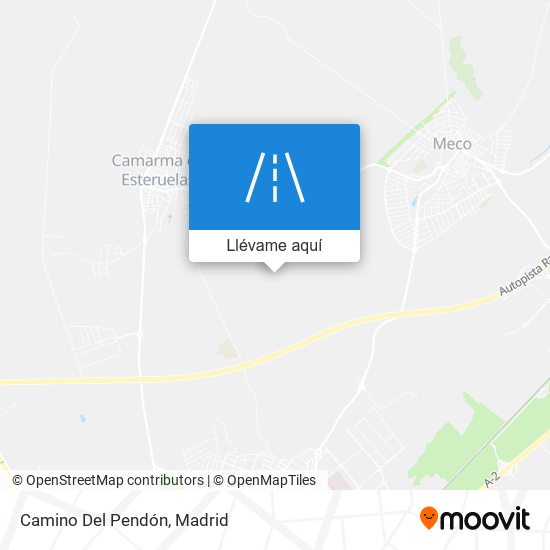 Mapa Camino Del Pendón