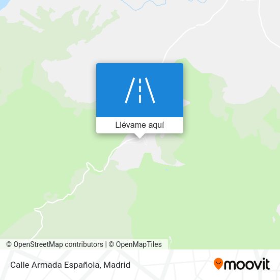 Mapa Calle Armada Española