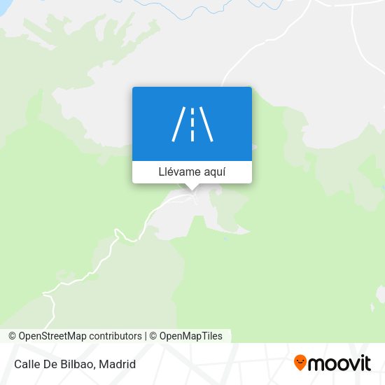 Mapa Calle De Bilbao