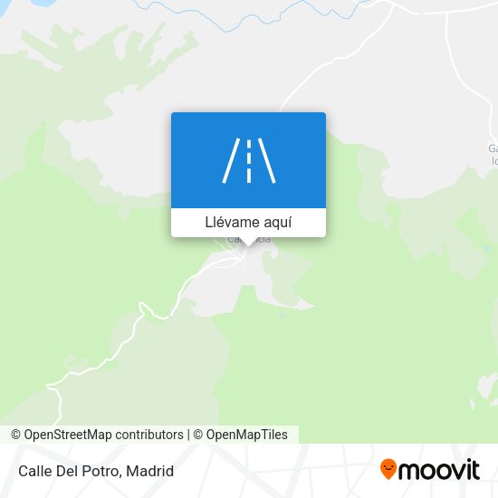 Mapa Calle Del Potro