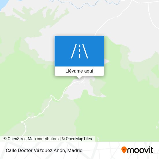 Mapa Calle Doctor Vázquez Añón
