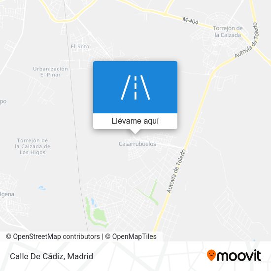 Mapa Calle De Cádiz