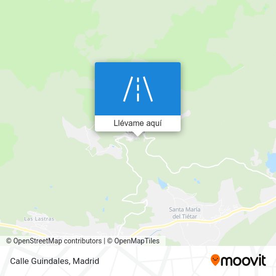 Mapa Calle Guindales