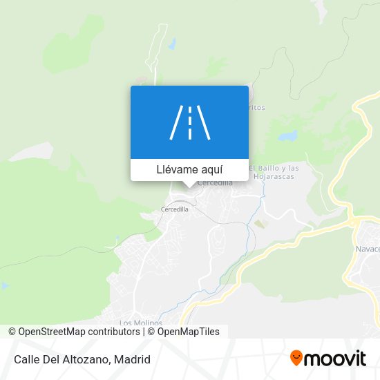Mapa Calle Del Altozano