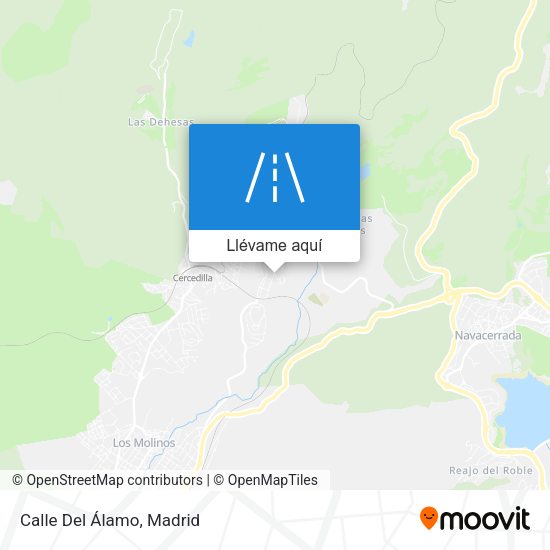 Mapa Calle Del Álamo
